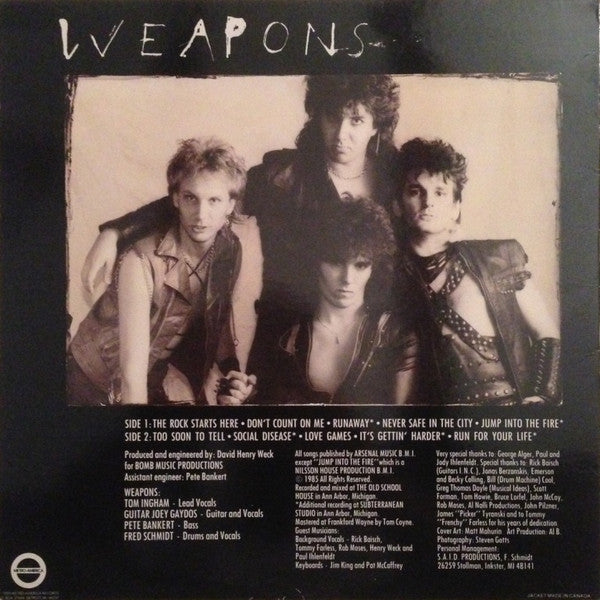 Weapons (5) – Captive Audience