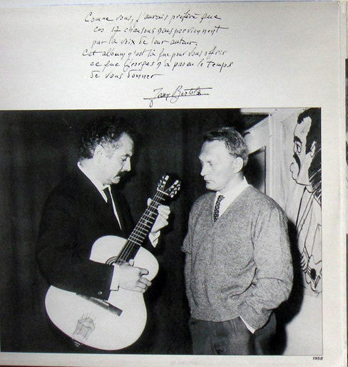 Georges Brassens, Jean Bertola – Les Dernières Chansons Inédites Par Jean Bertola