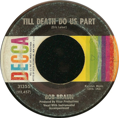Bob Braun – Till Death Do Us Part