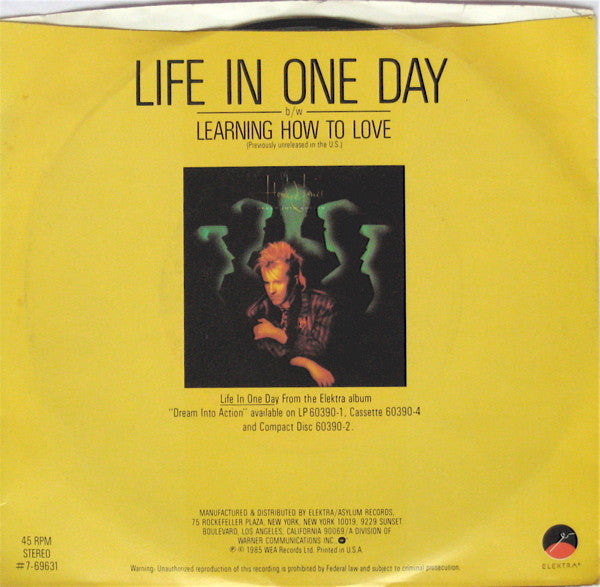 Howard Jones – Life In One Day
