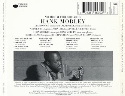 Hank Mobley – No Room For Squares