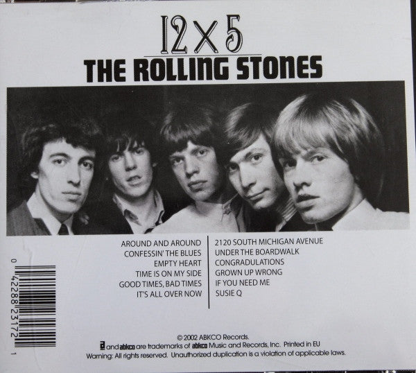 The Rolling Stones – 12 x 5