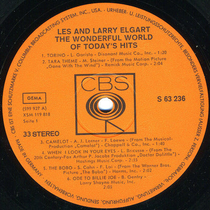 Les & Larry Elgart – The Wonderful World Of Today's Hits