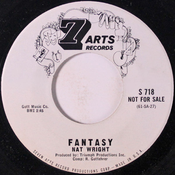 Nat Wright – Fantasy / Just For You