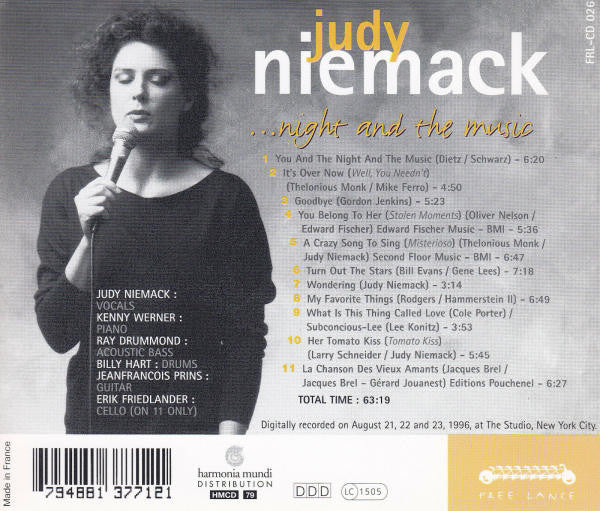 Judy Niemack – ...Night And The Music