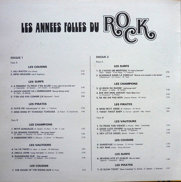 Various – Les Annees Folles Du Rock