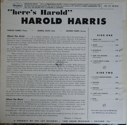 Harold Harris – "Here's Harold"