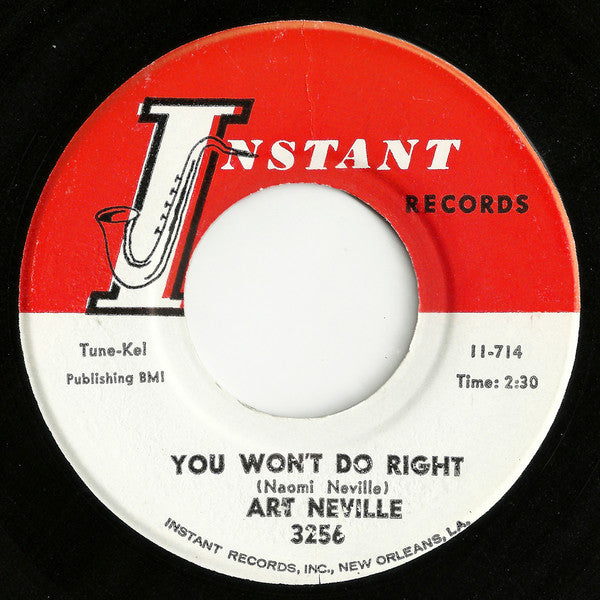 Art Neville – You Won't Do Right