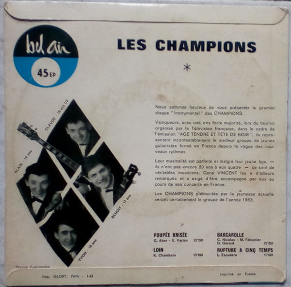 Les Champions (2) – Instrumental