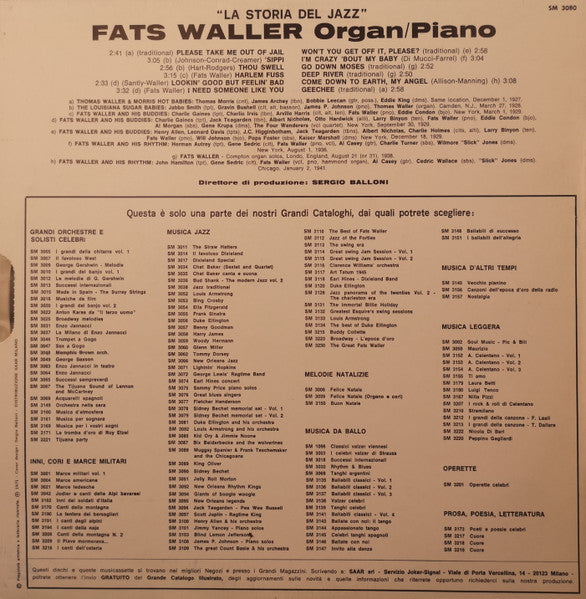 Fats Waller – Organ & Piano