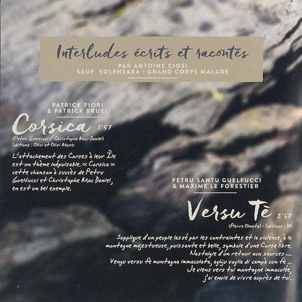 Various – Corsu - Mezu Mezu