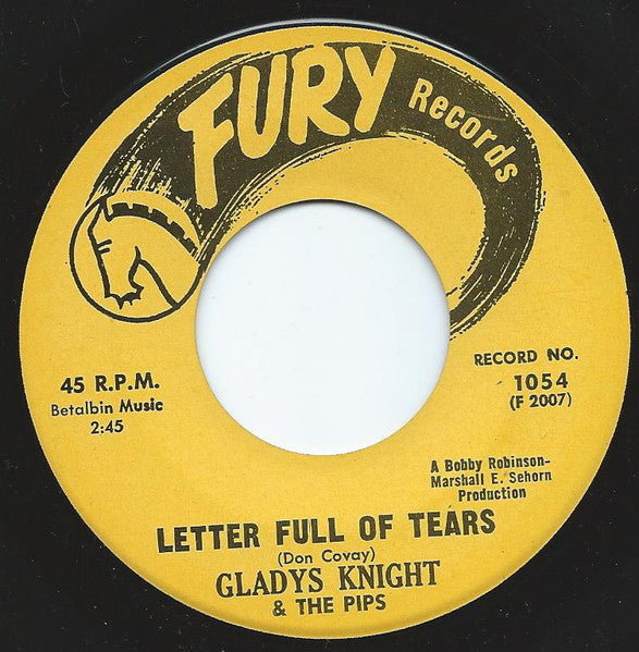 Gladys Knight And The Pips – Letter Full Of Tears / You Broke Your Promise