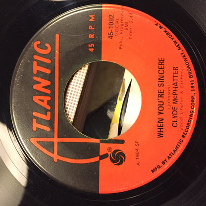 Clyde McPhatter – Treasure Of Love / When You're Sincere