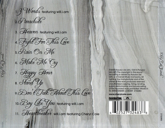 Cheryl Cole – 3 Words