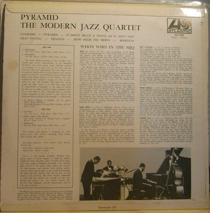 The Modern Jazz Quartet – Pyramid