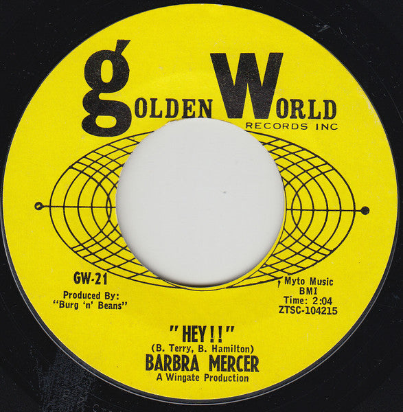Barbara Mercer – "Hey!!"
