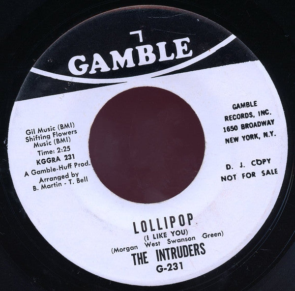 The Intruders – Lollipop (I Like You)