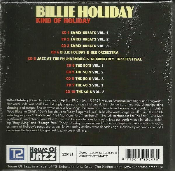 Billie Holiday – Kind Of Holiday