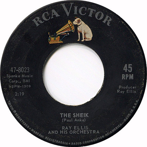 Ray Ellis And His Orchestra – The Sheik / Dumpy