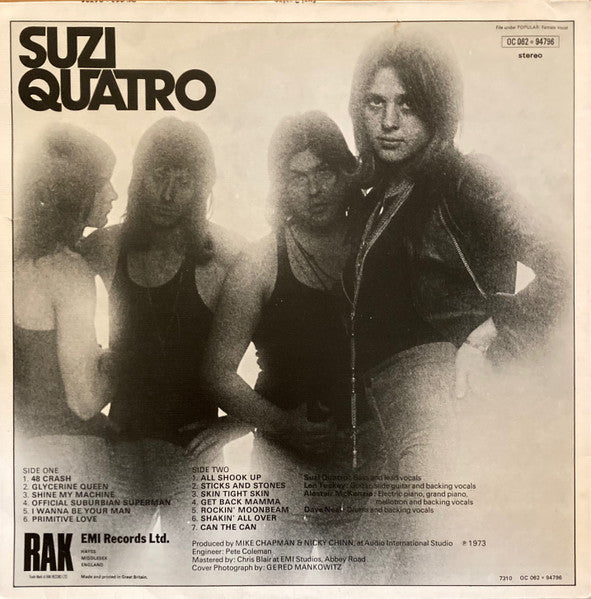 Suzi Quatro – Suzi Quatro