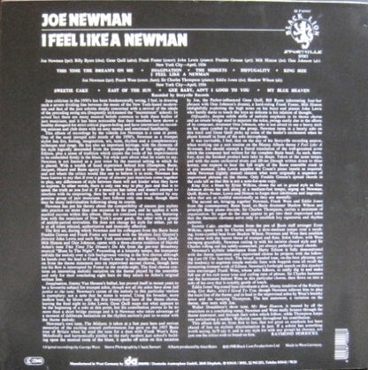Joe Newman – I Feel Like A Newman