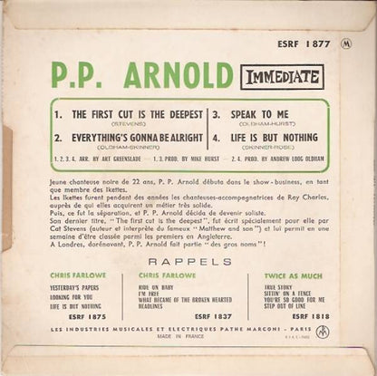P.P. Arnold – The First Cut Is The Deepest