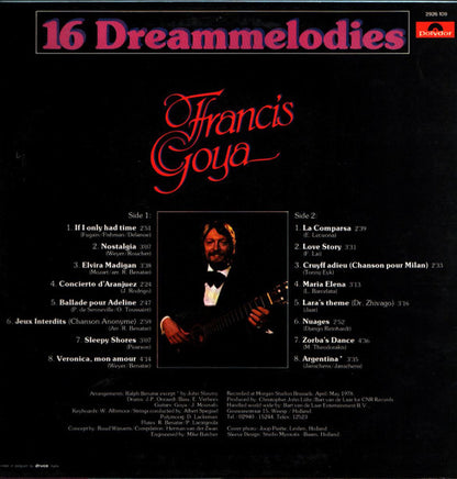 Francis Goya – 16 Droommelodieën