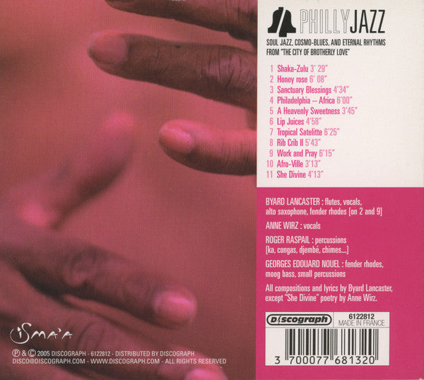 Byard Lancaster – "A" Heavenly Sweetness