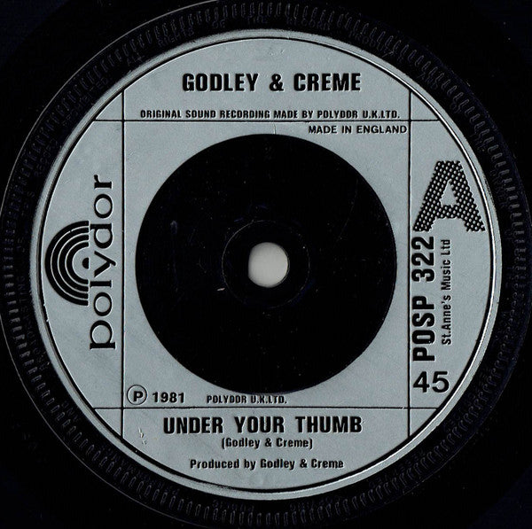 Godley & Creme – Under Your Thumb