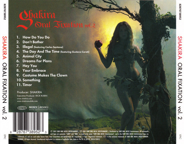 Shakira – Oral Fixation Vol. 2