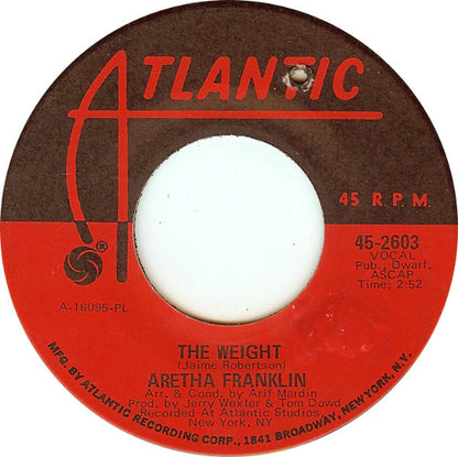 Aretha Franklin – The Weight / Tracks Of My Tears