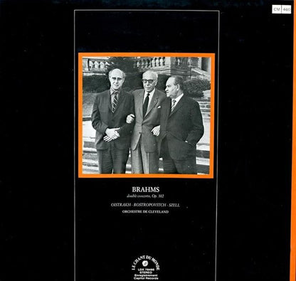 Johannes Brahms / David Oistrach, Mstislav Rostropovich, George Szell, The Cleveland Orchestra – Double Concerto, Op. 102