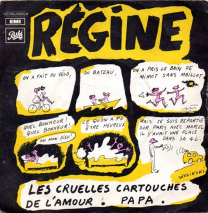Régine – Les Cruelles Cartouches De L'amour / Papa