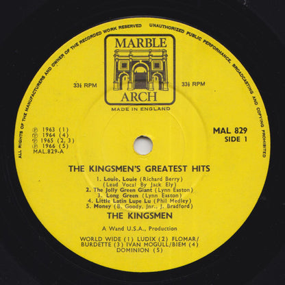 The Kingsmen – The Kingsmen's Greatest Hits