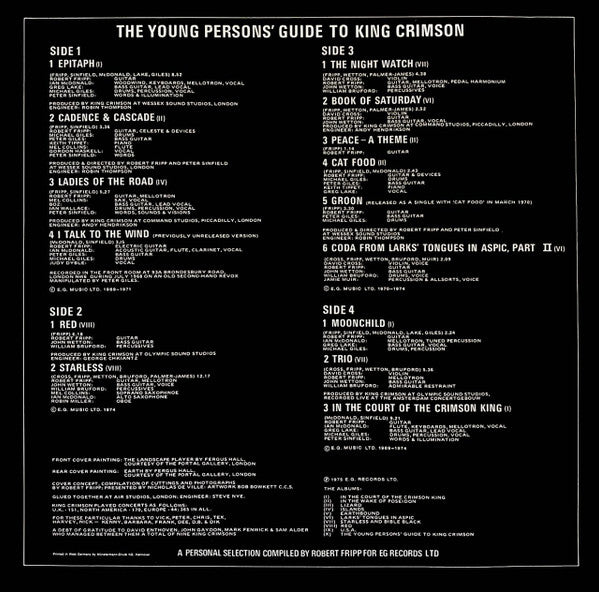 King Crimson – The Young Persons' Guide To King Crimson