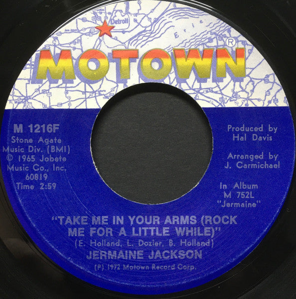 Jermaine Jackson – Daddy's Home / Take Me In Your Arms (Rock Me For A Little While)