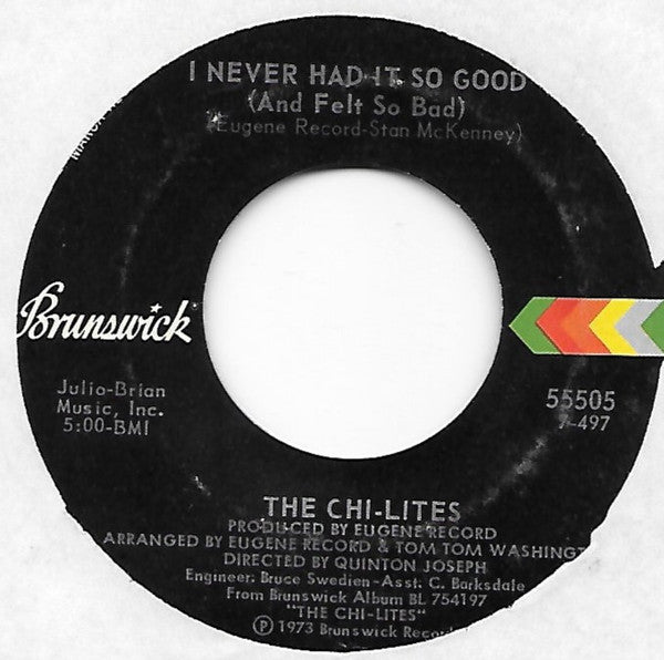 The Chi-Lites – Homely Girl