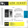 Léo Ferré – Les Chansons Interdites De Léo Ferré — photo 2