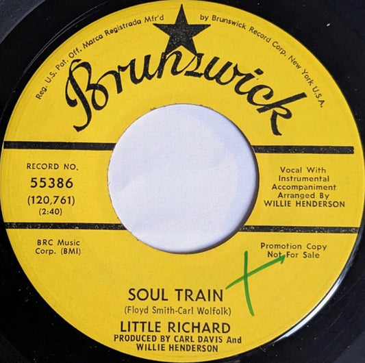 Little Richard – Soul Train / Can I Count On You
