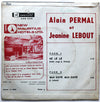 Ален Пермаль и Жанин Лебу – Ké Lé Lé / Qui Coté Qui Coté — photo 2