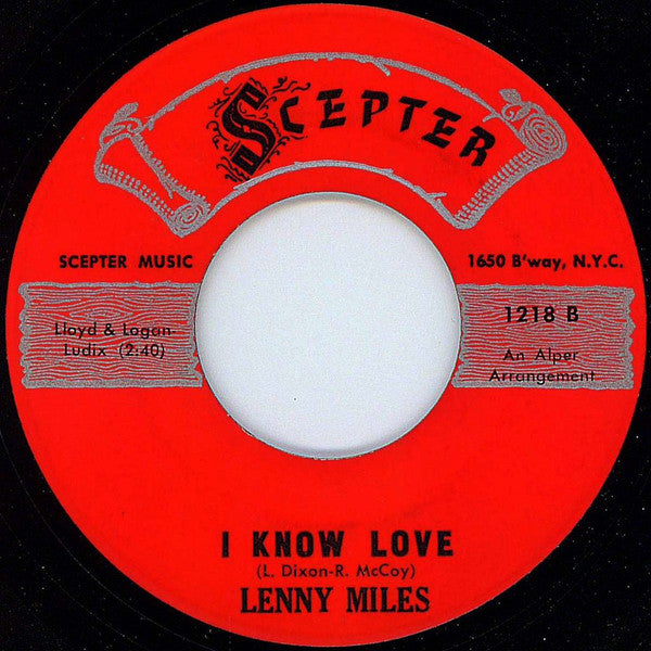 Lenny Miles – In Between Tears