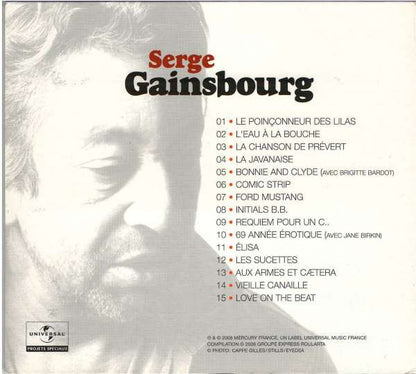 Serge Gainsbourg – Ses Plus Grands Succès