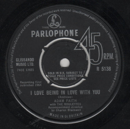 Adam Faith With The Roulettes – It's Alright