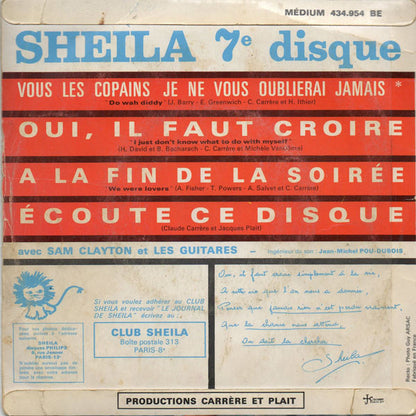 Sheila (5) – Écoute Ce Disque