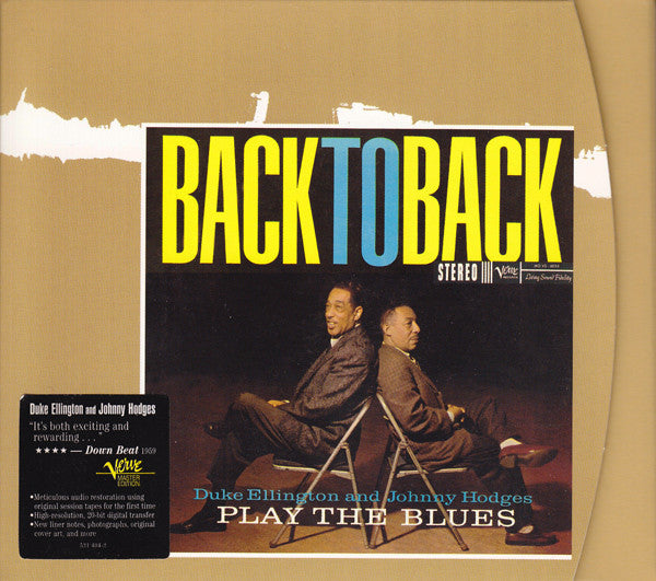 Duke Ellington & Johnny Hodges – Back To Back (Duke Ellington And Johnny Hodges Play The Blues)