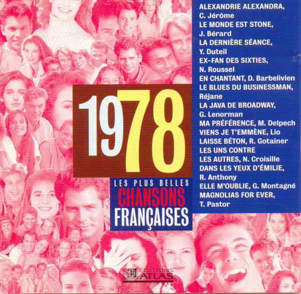 Various – Les Plus Belles Chansons Françaises - 1978