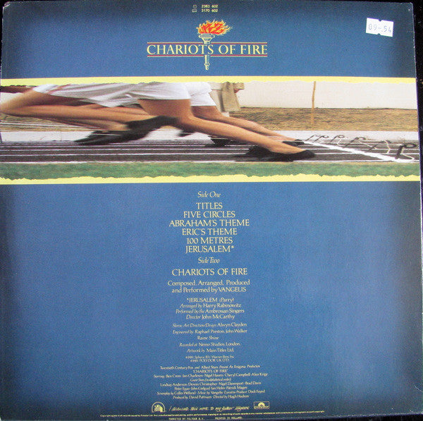 Vangelis – Chariots Of Fire