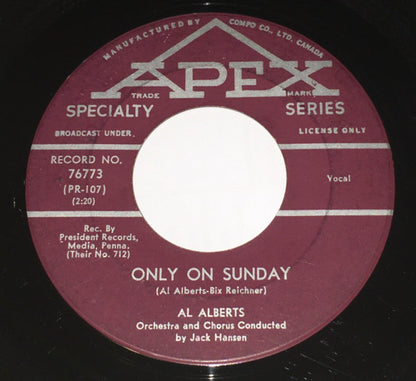Al Alberts – Heaven Needed An Angel