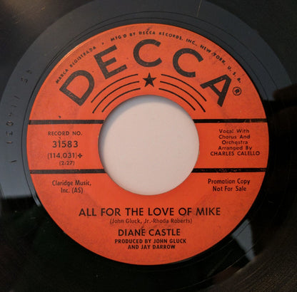 Diane Castle – Somebody Else's Baby / All For The Love Of Mike