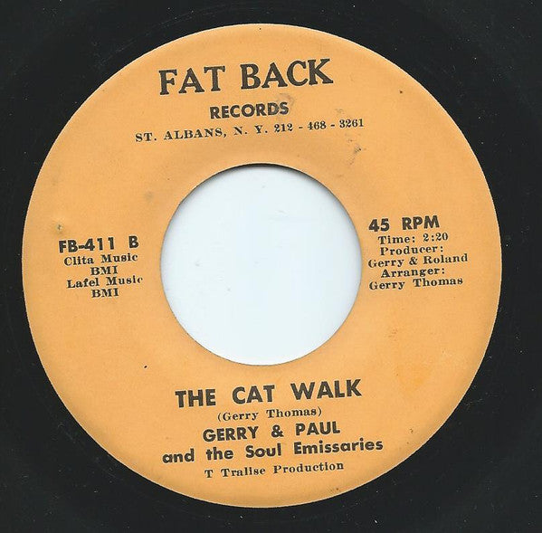 Gerry Thomas & Paul Roland Martinez And The Soul Emissaries – The Cat Walk